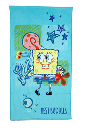 SPONGE BOB BUDDIES TURKUAZ PLAJ 70*130 - Thumbnail